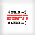 ESPN 96.3FM/1230AM logo